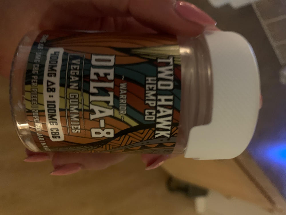 "Warrior" - 800mg Delta-8 : 200mg CBG - Mango (Recover) - Customer Photo From Anonymous