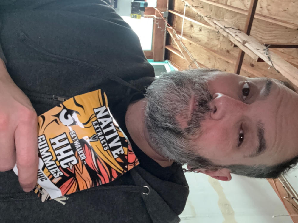 "Skywalker" - 1000mg HHC - Peach (High Potency) - Customer Photo From Marc Costa