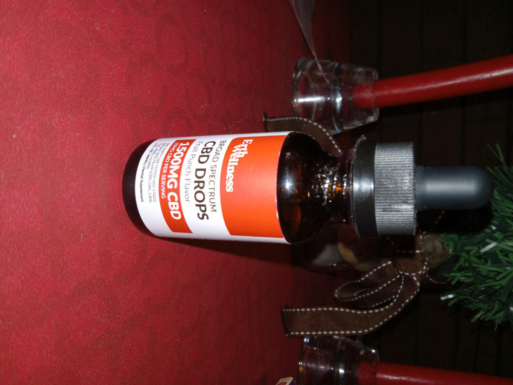 Broad Spectrum THC Free* CBD Drops - Customer Photo From Melody Strull