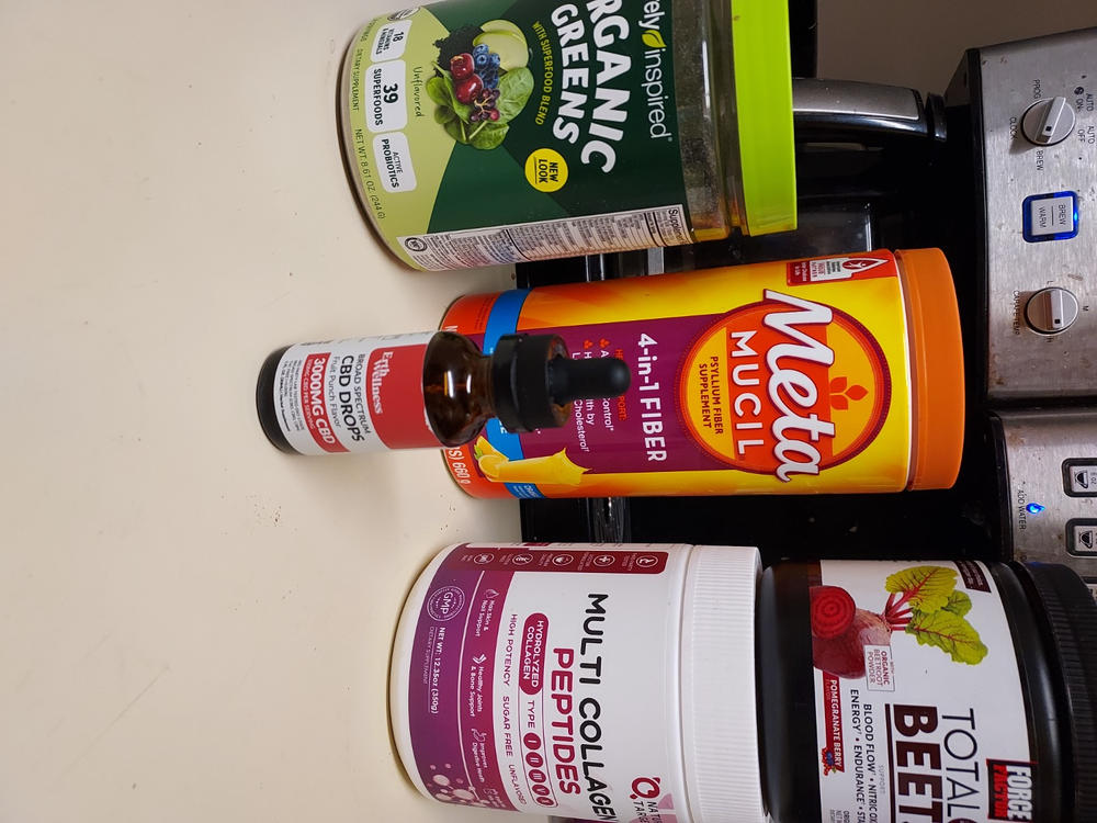 Broad Spectrum THC Free* CBD Drops - Customer Photo From Calvin Bateman