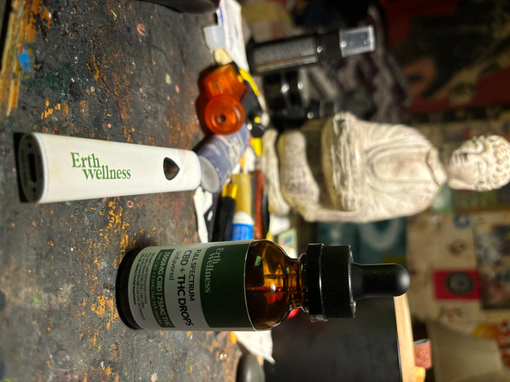Full Spectrum CBD + THC Drops - (Sample Size) - Customer Photo From Anonymous