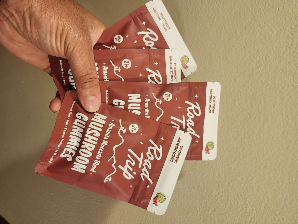 Desert Stardust Mushroom Gummies - Blue Raspberry - Customer Photo From Anonymous