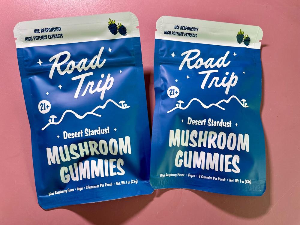 Desert Stardust Mushroom Gummies - Blue Raspberry - Customer Photo From Julia Chaplin