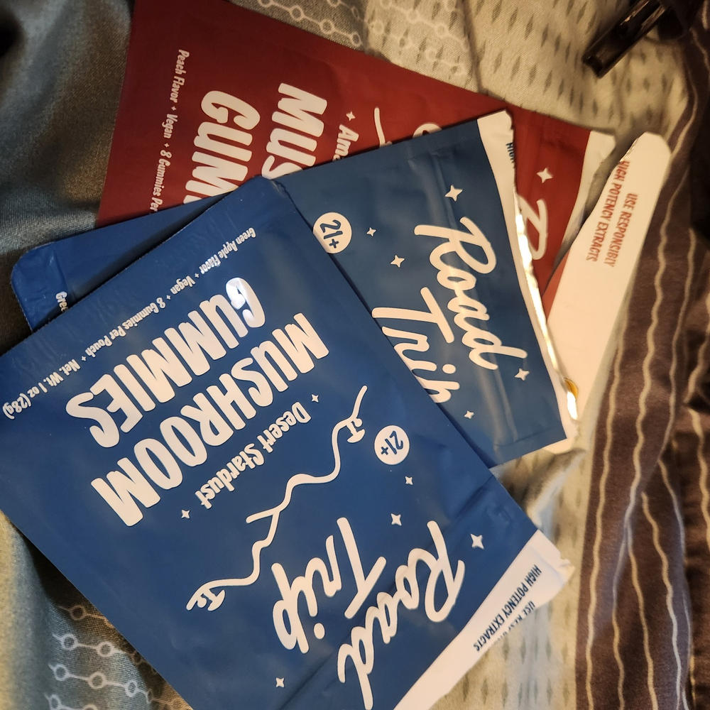 Desert Stardust Magic Mushroom Gummies - Green Apple - Customer Photo From Anonymous