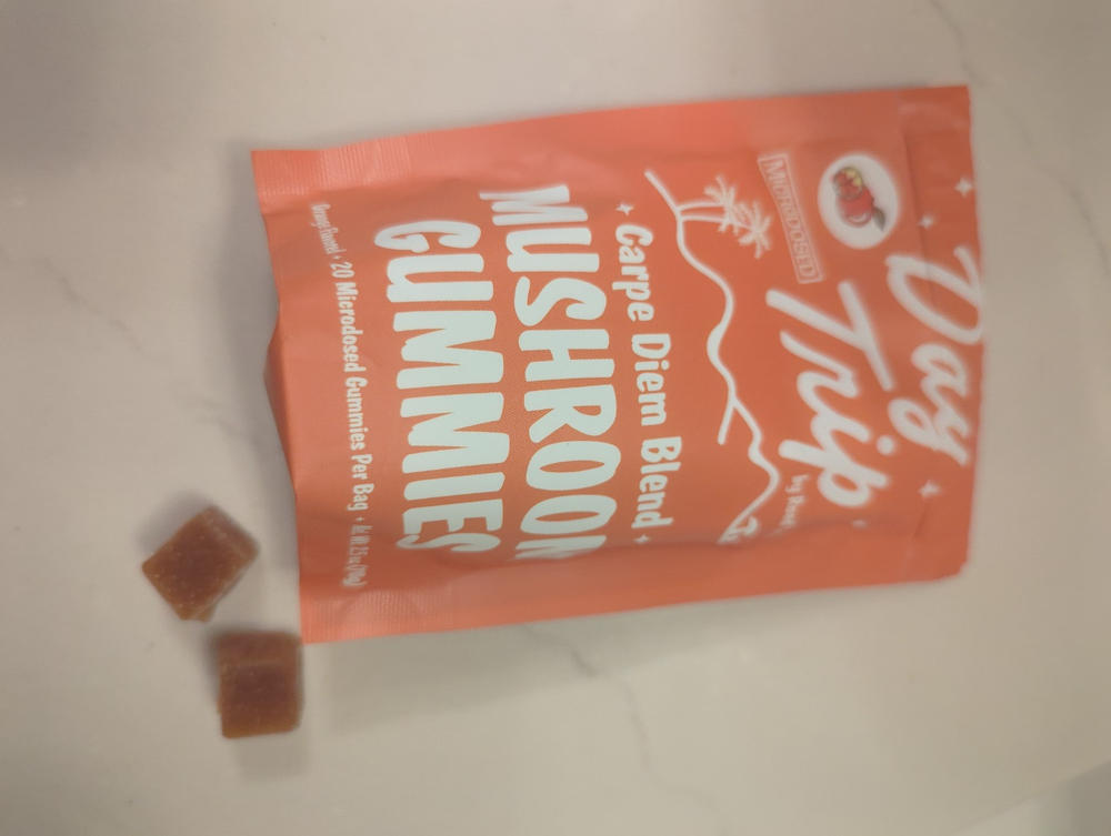 Road Trip - MICRODOSED Gummies + Functional Mushrooms - Orange - Customer Photo From Anonymous