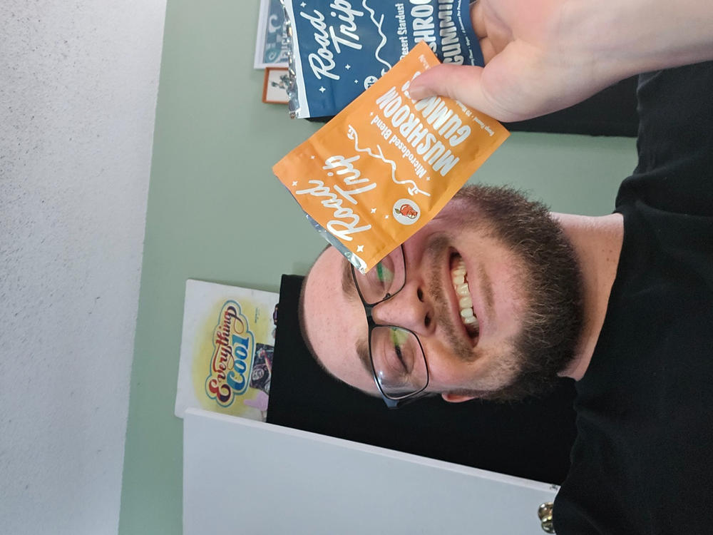 Road Trip - MICRODOSED Gummies + Functional Mushrooms - Orange - Customer Photo From Anonymous