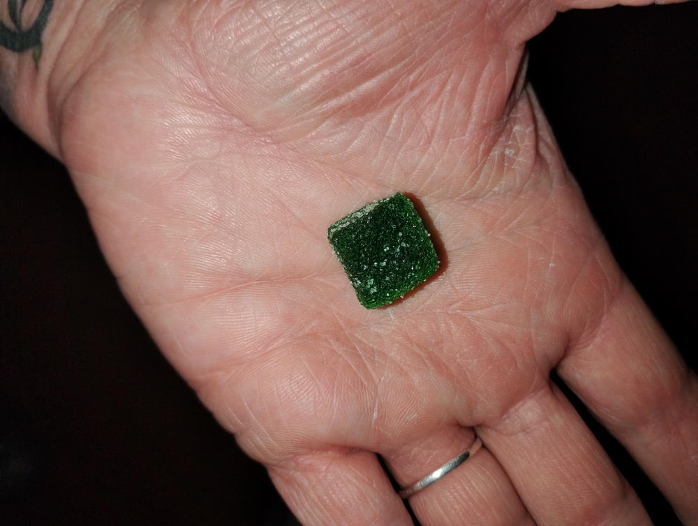 Δ9 THC Gummies - Watermelon Zkittles - Strain Specific (Indica) - 300mg - Customer Photo From Michelle Brumfield