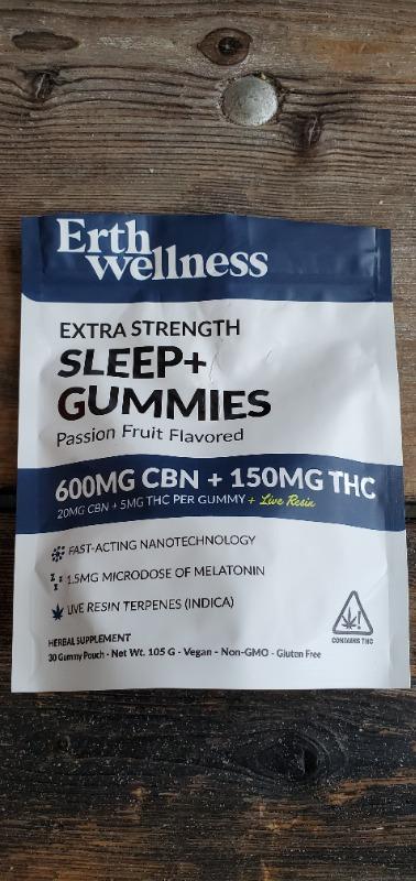 SLEEP+ Gummies - CBN + THC + Live Resin - 750mg - Customer Photo From Anonymous