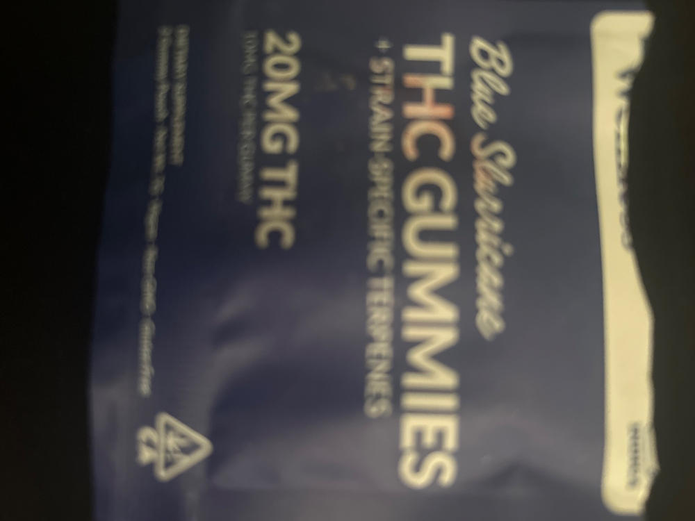 Δ9 THC Gummies - Pineapple Express - Strain Specific (Sativa) - 20mg (Sample Size) - Customer Photo From Anonymous