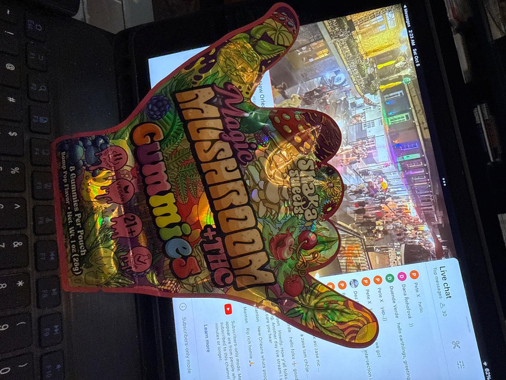 Magic Mushroom + Δ9 THC - Bomb Pop Flavor - Customer Photo From David Camino