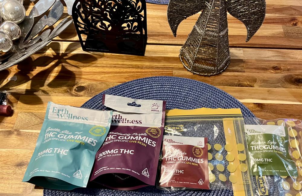 Δ9 THC Gummies - Northern Lights - Live Resin (Indica) - 300mg - Customer Photo From SuzannaDu