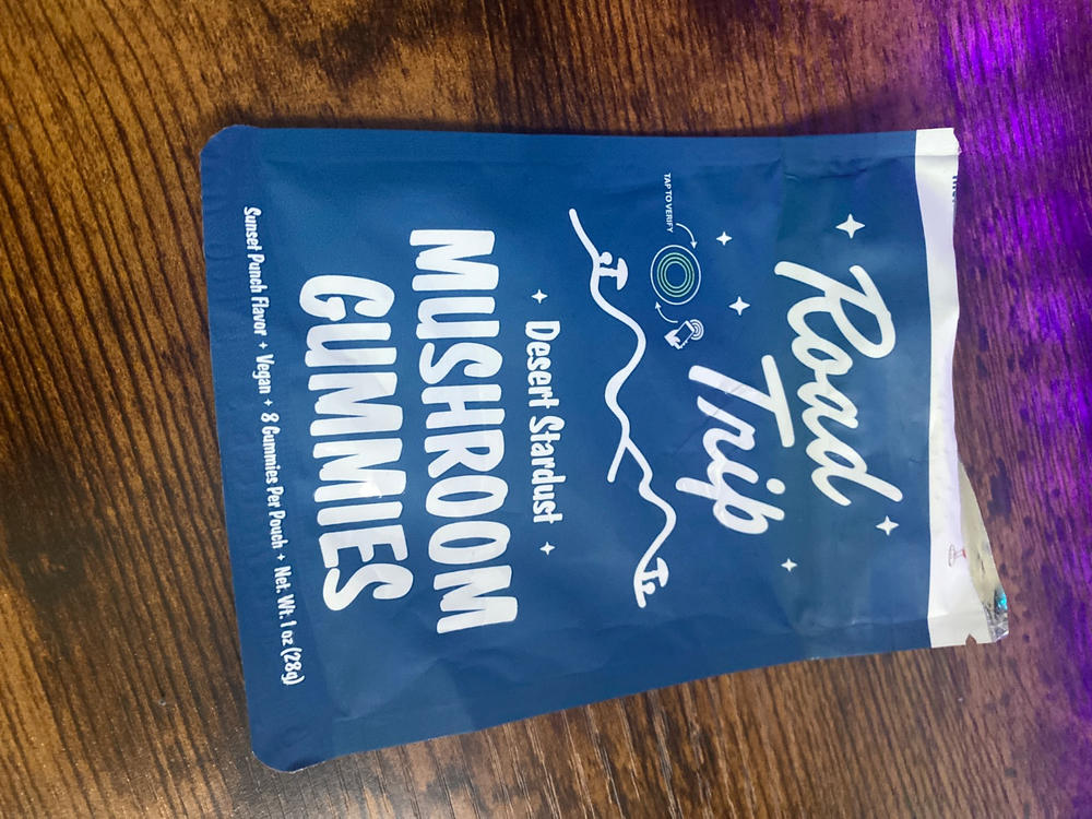 Desert Stardust Magic Mushroom Gummies - Sunset Punch - Customer Photo From Chris Luper