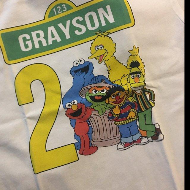 Personalized Sesame Street Birthday Shirt - Customer Photo From ary-afa-eukrs5bb51