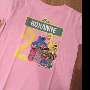 Personalized Sesame Street Birthday Shirt - Customer Photo From Marianne P.