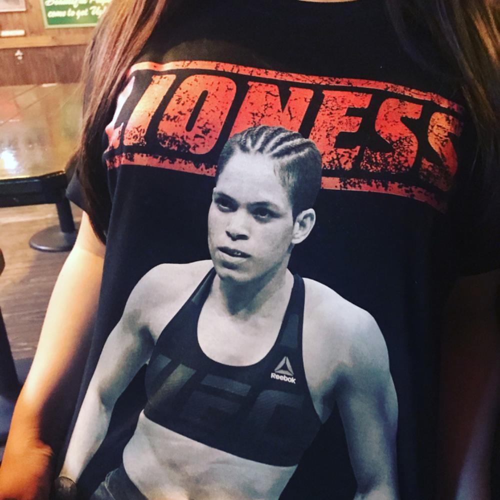 UFC Lioness Amanda Nunes T-Shirt (Men) - Customer Photo From Kristina Velasquez