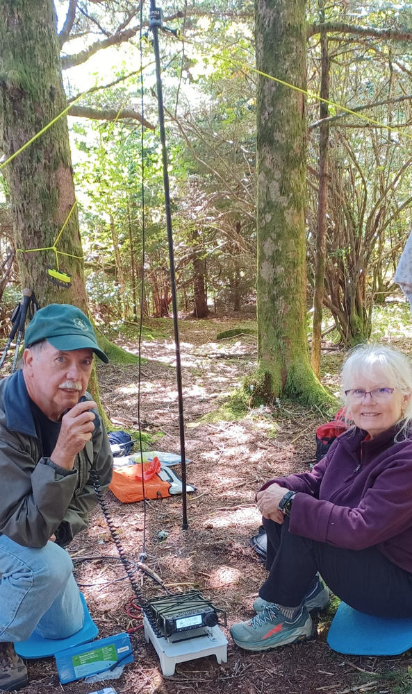 Ultralight Folding Table by Cascade Wild - Customer Photo From Jean Swann