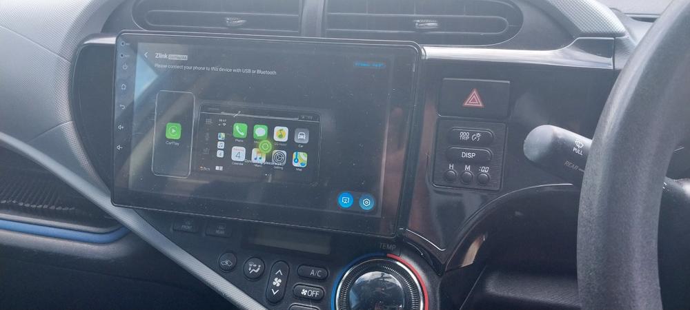 Car Stereo Android 11 with CarPlay 2+32G For Toyota Aqua Prius C, Reverse Camera GPS NZ Map - Customer Photo From Grant Gray