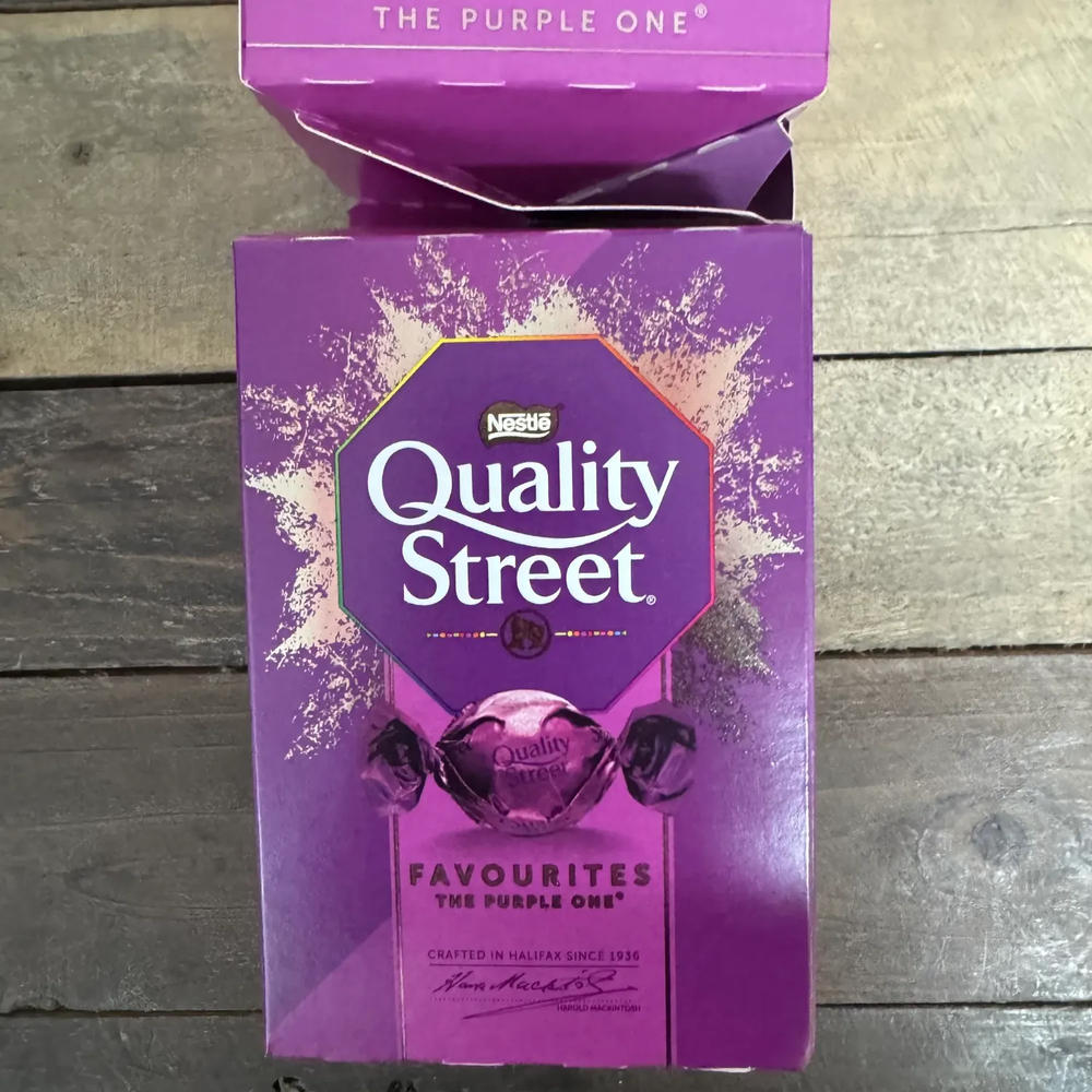 252g Quality Street Purple One Chocolates Sharing Carton (1x252g) - Customer Photo From M W.