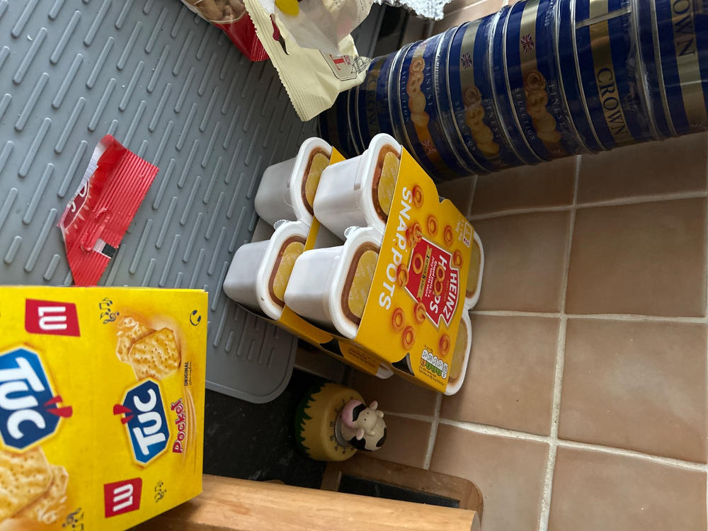 4x Heinz Spaghetti Hoops In Tomato Sauce Snap Pots (1 Pack of 4x190g) - Customer Photo From Andrew M.