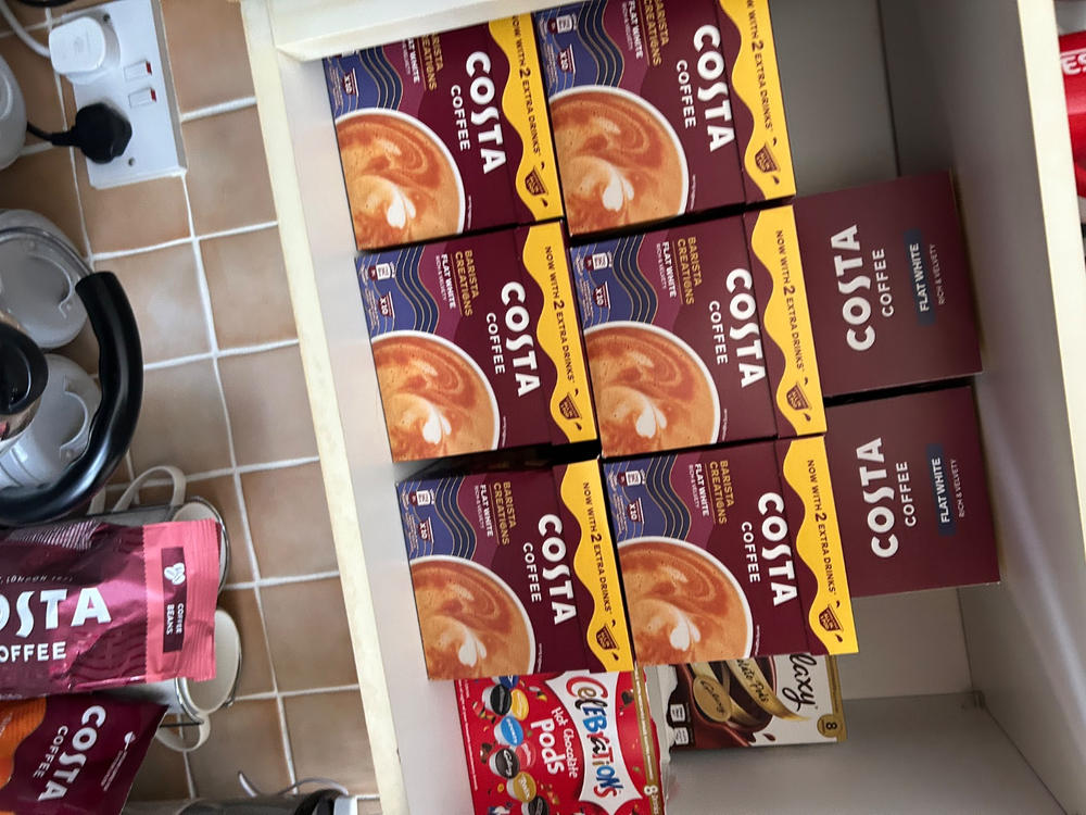 16x Costa Coffee Dolce Gusto Signature Blend Latte Pods (2 Boxes of 8) - Customer Photo From Andrew M.