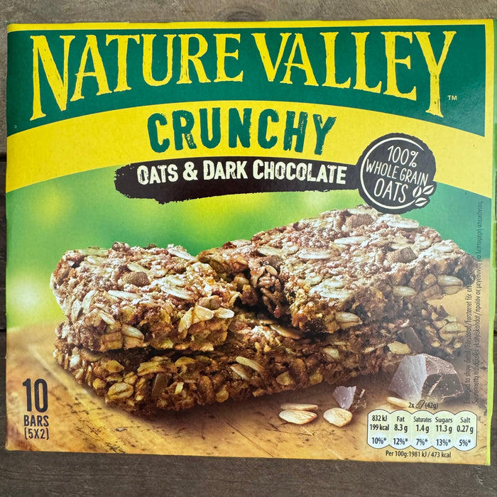 20x Nature Valley Crunchy Oats & Dark Chocolate Bars (2 Boxes of 5x2) - Customer Photo From Michael U.
