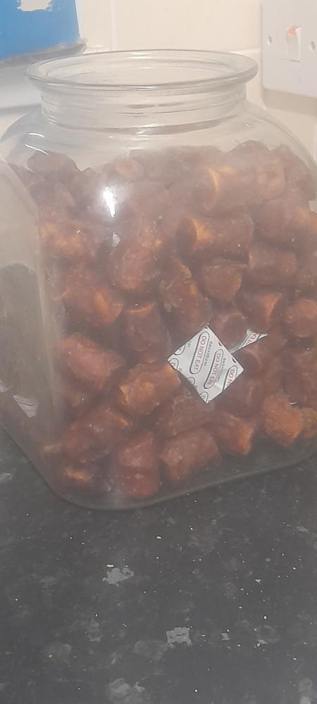 8x Good Boy Crunchies Chicken Dog Treats Bags (8x60g) - Customer Photo From robert W.