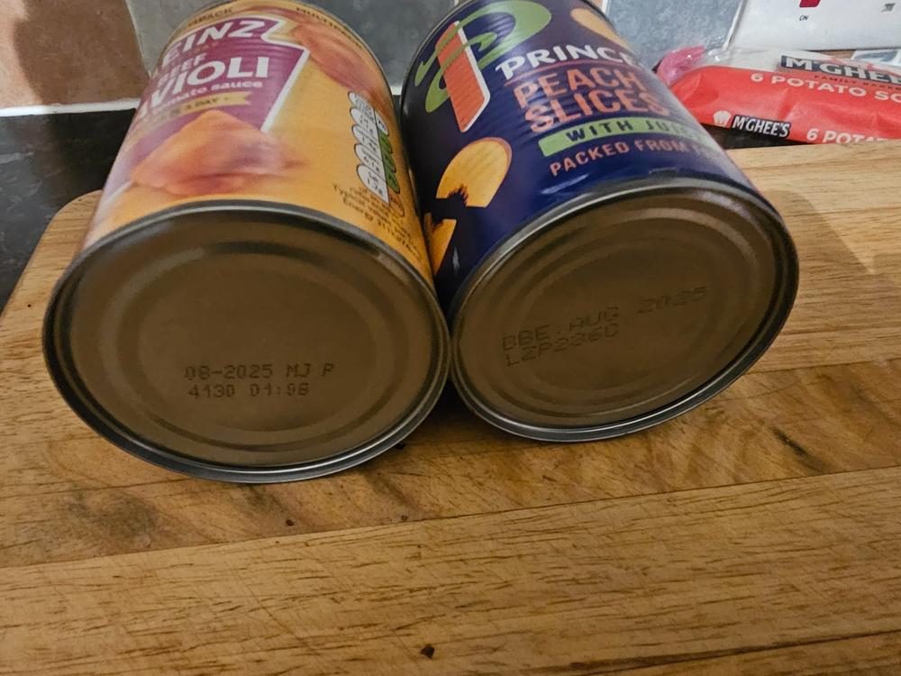 2x Princes Peach Slices with Juice Tins (2x410g) - Customer Photo From Daniel O.