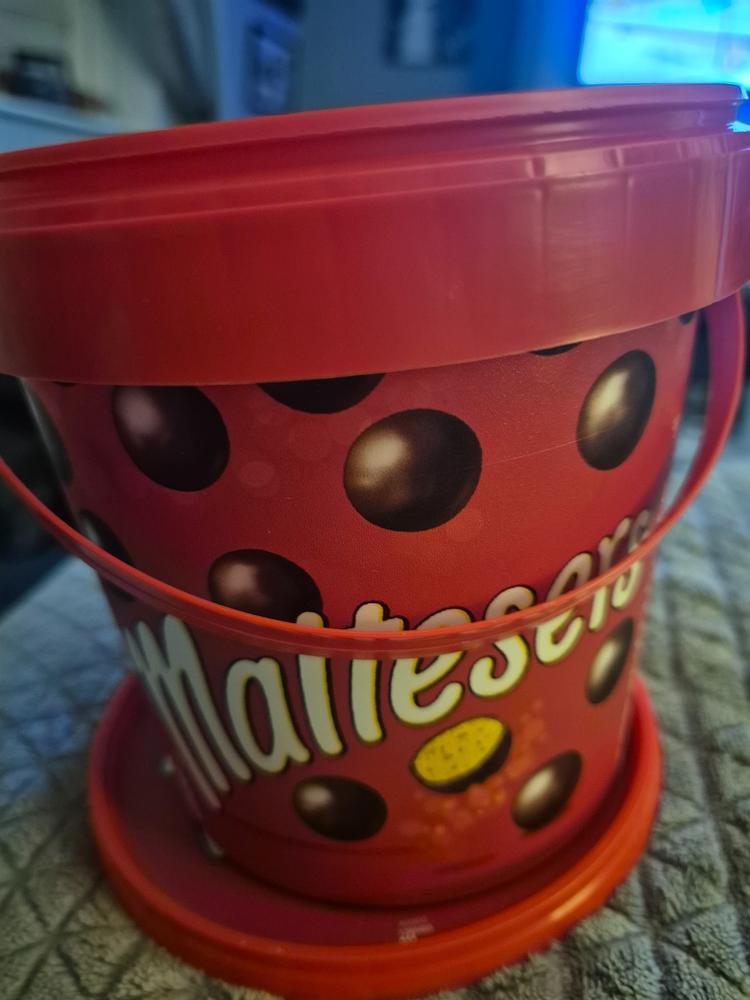 400g Maltesers Milk Chocolate Bucket (1x400g) - Customer Photo From Donna B.