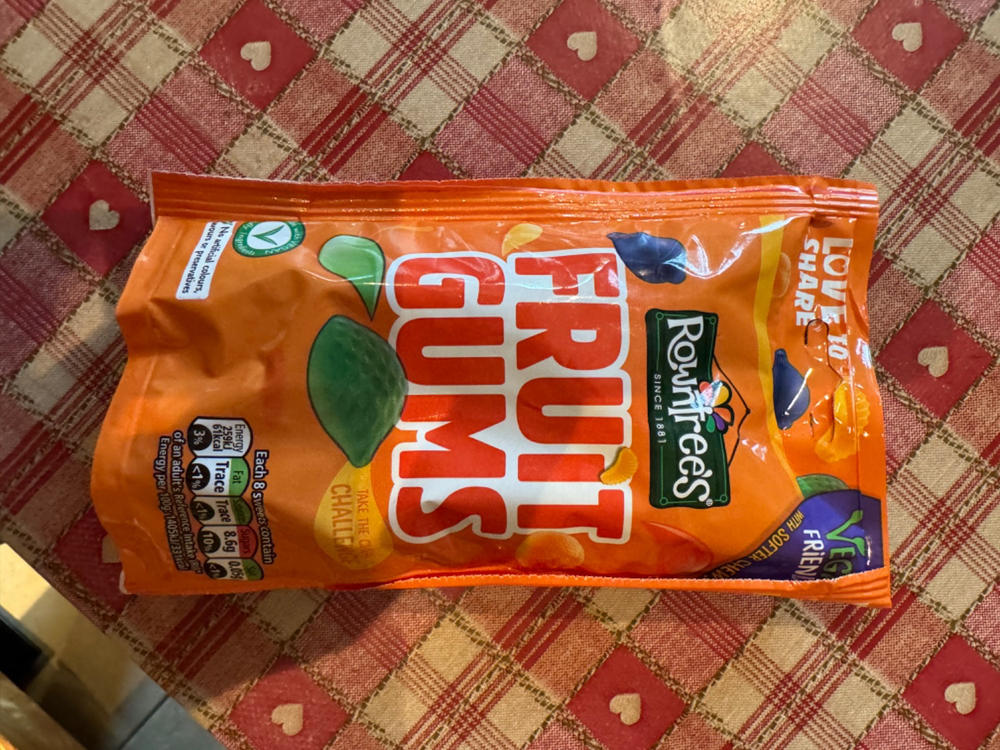 3x Rowntrees Fruit Gums Pouch Share Bags (3x150g) - Customer Photo From KAREN B.