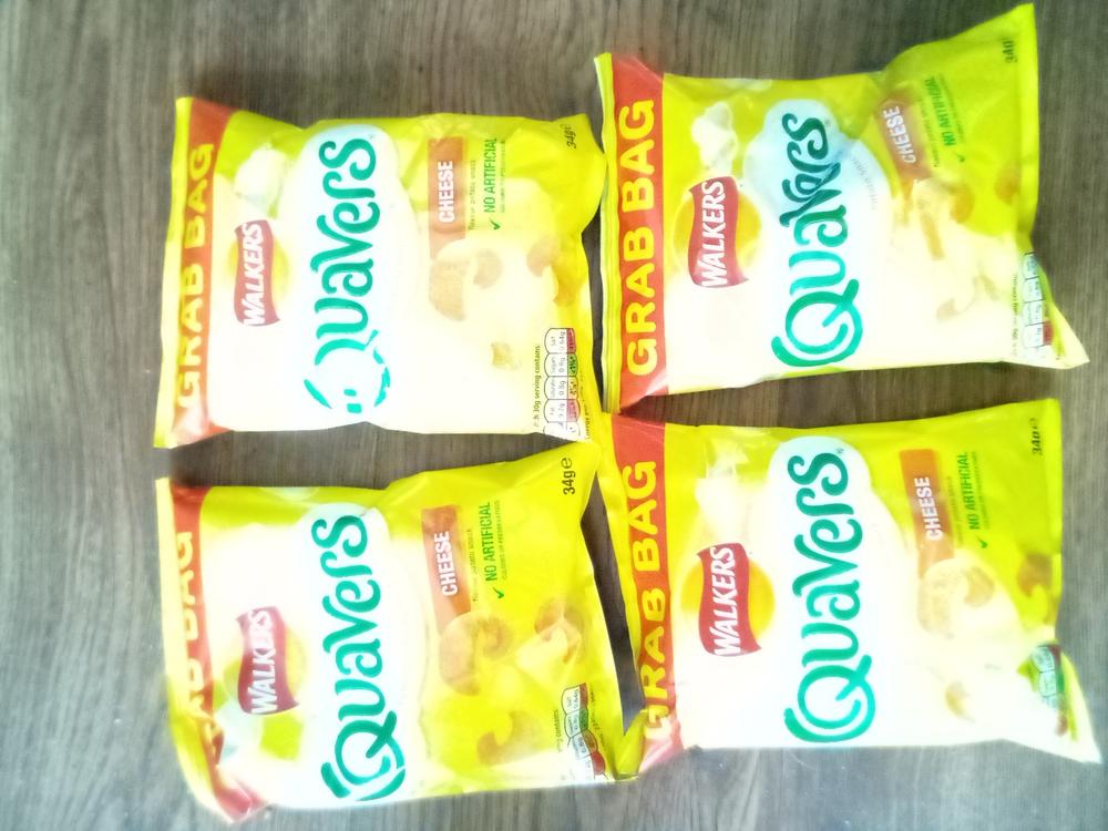 10x Walkers Quavers Grab Bag 10x34g Low Price Foods Ltd