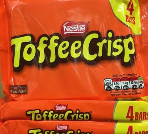 12x Toffee Crisp Milk Chocolate Bars (3 Packs of 4x31g) - Customer Photo From Andrew Maven