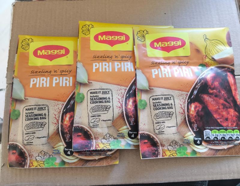 3x MAGGI So Juicy Smoky Piri Piri Recipe Mix Packs (3x27g) - Customer Photo From Nina F.