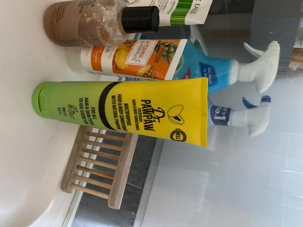 2x Dr.PAWPAW multipurpose hair & body conditioners (2x250ml) - Customer Photo From Ginny L.