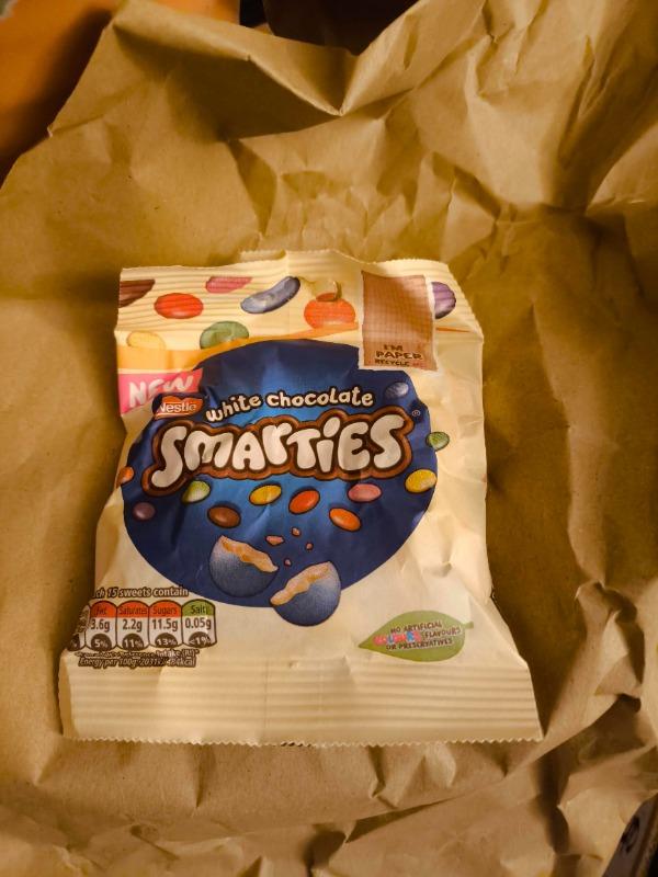 3x Nestle White Chocolate Smarties Share Bags (3x100g) - Customer Photo From Nina F.