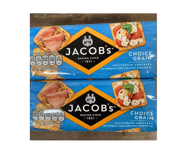 3x Jacobs Choice Grain Savoury Multigrain Crackers (3x200g) - Customer Photo From Alison M.