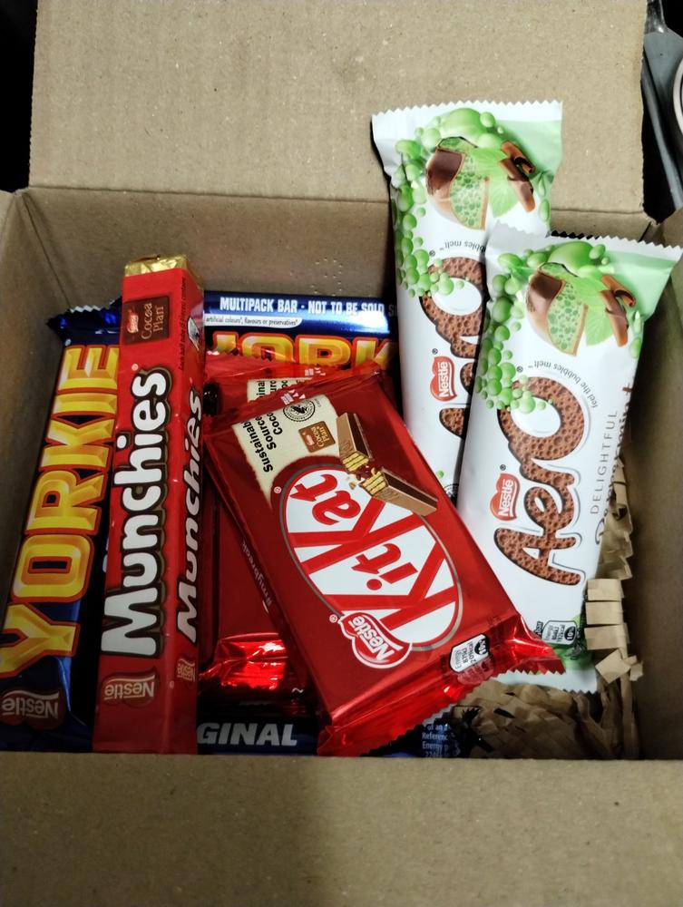 30x Chocolate Bars The Big Variety Box (1.3Kg) - Customer Photo From Jeanne B.