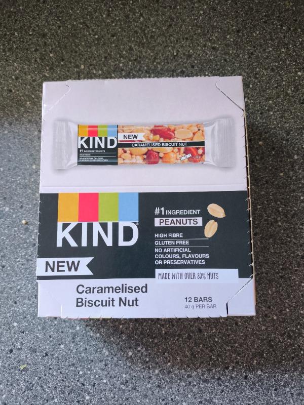 12x KIND Caramelised Biscuit Nut Bars (12x40g) - Customer Photo From Nina F.