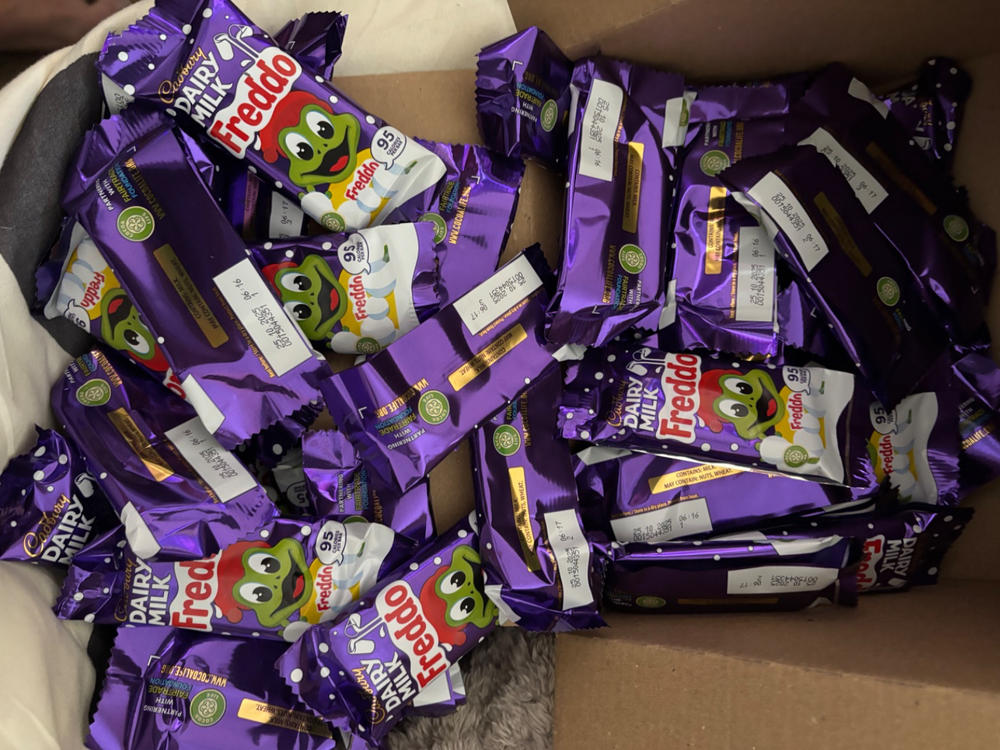 値下げCadburyDairyMilk FreddoParty 18個入りx9袋 Cadbury Dairy Milk Freddo Chocolate Bar (18g x 18) - Walmart.com