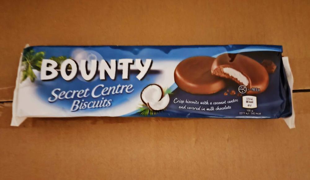 3x Bounty Secret Centre Biscuit Packs (3x132g) - Customer Photo From Nina F.