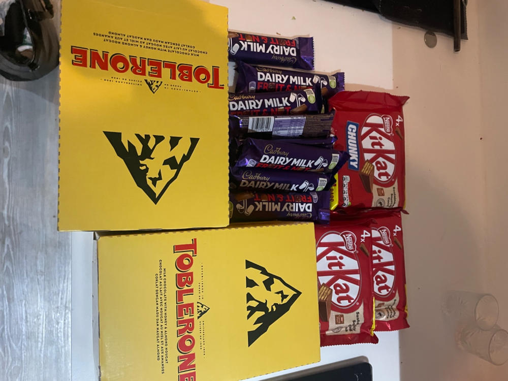 24x Toblerone Milk Chocolate Bars (24x35g) - Customer Photo From Arlene T.