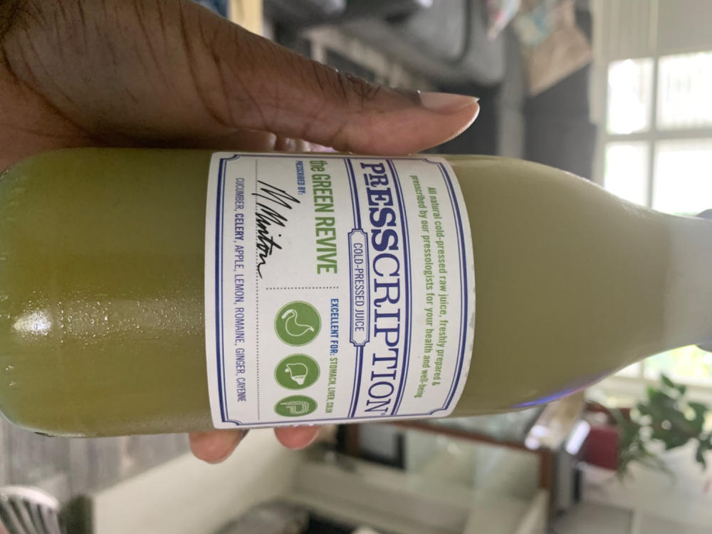 THE GREEN VITAL - Customer Photo From Michelle Nichol
