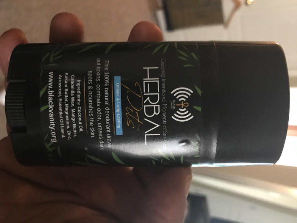 HERBAL PITS (STICK) - 12 HR DETOXIFYING DEODORANT - Customer Photo From Anonymous