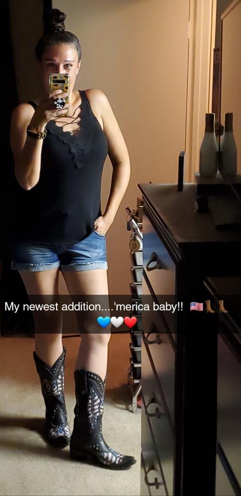 Old Glory Ladies Boot - Customer Photo From Tiffany OLear