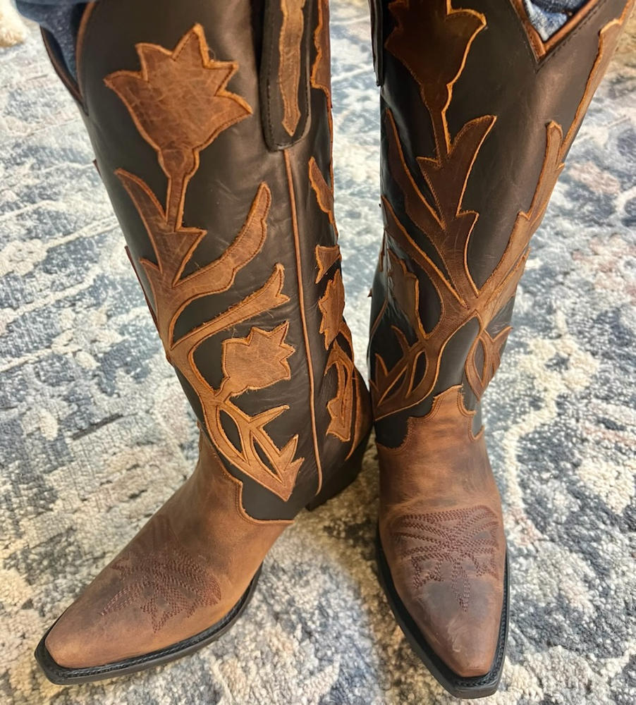 Jolene Boot - Midnight Whiskey - Customer Photo From Susan Ward