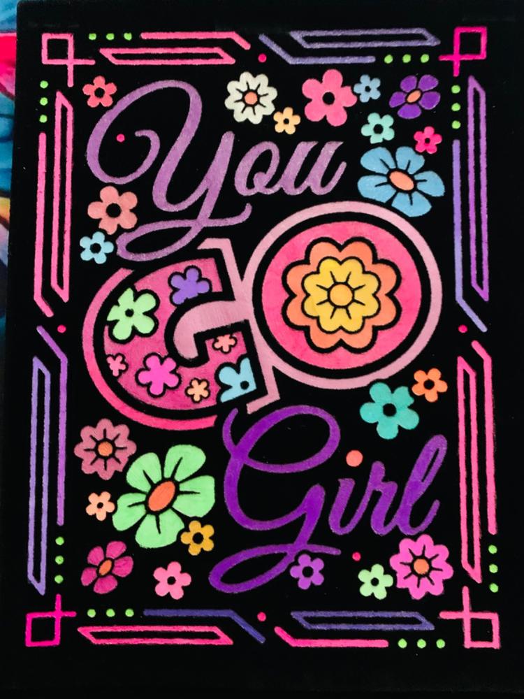 Girl Power Fuzzy Velvet Coloring Posters – Super 18 Pack