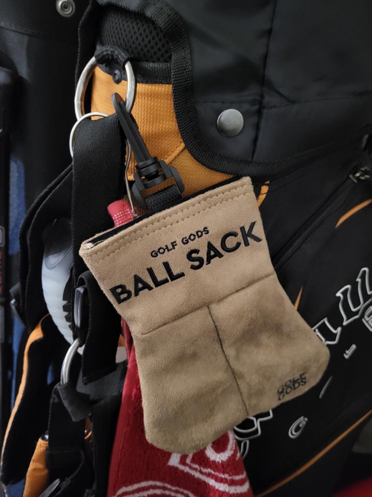 Balle de Golf sac support pince en cuir taille Pac – Grandado