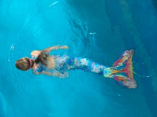 Pacific Rainbow Mermaid Tail - Customer Photo From Anonymous