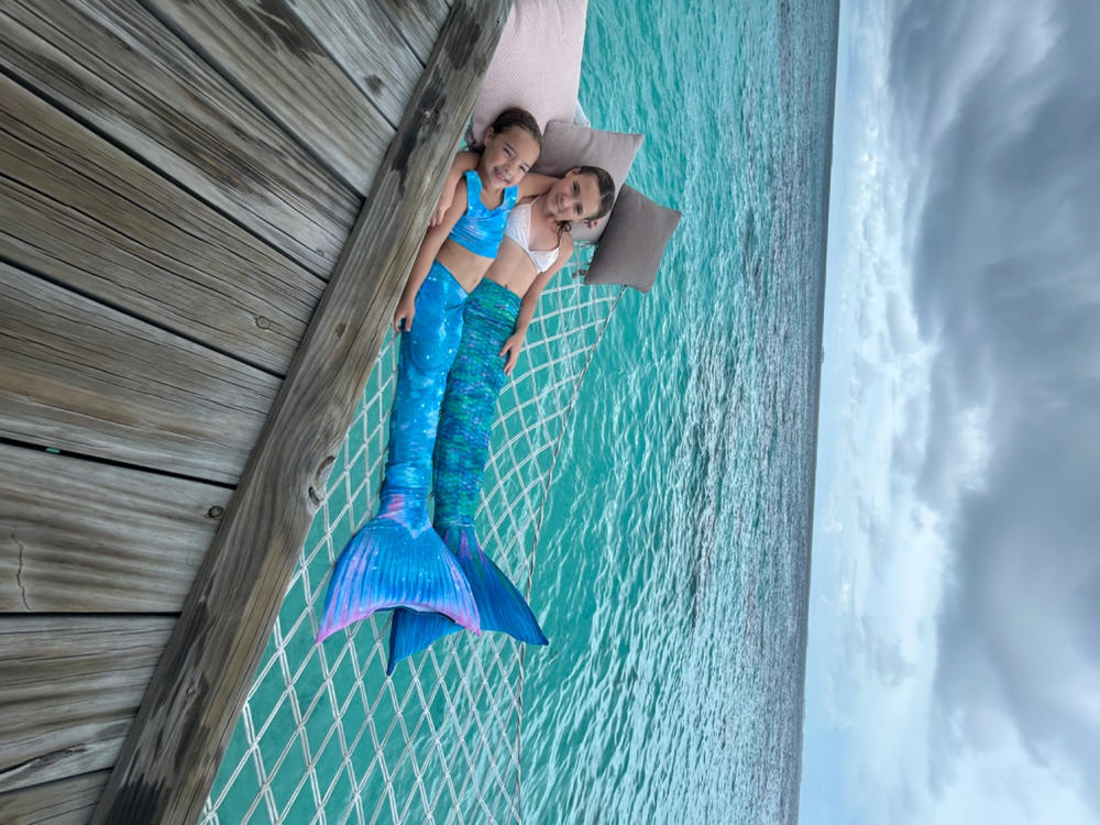 Aqua Daydreamer Mermaid Tail - Customer Photo From Sarah Ives