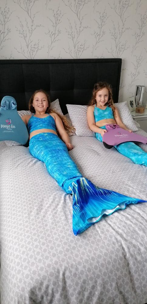 Silver Surfer Mermaid Tail - Customer Photo From Rebecca Harding