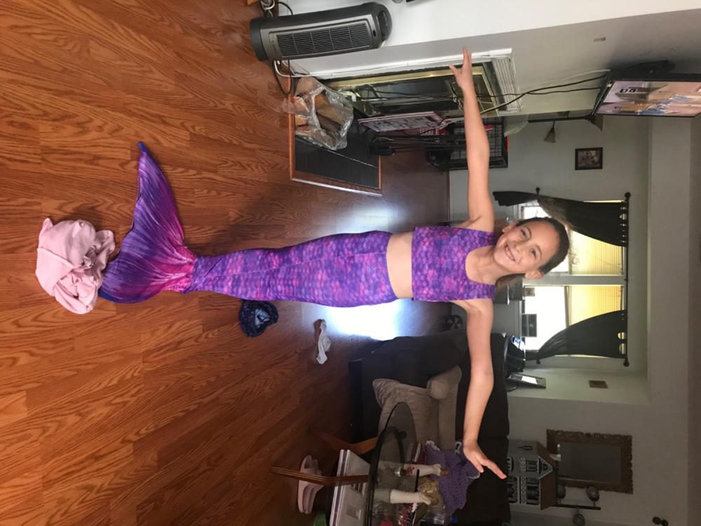 Starbright Princess Mermaid Tail Set - Customer Photo From Sue Ellen Alvarado